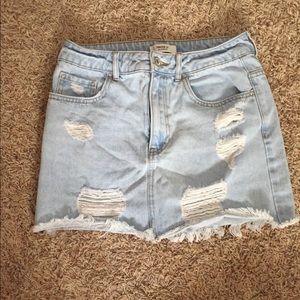 Forever 21 Jean Skirt